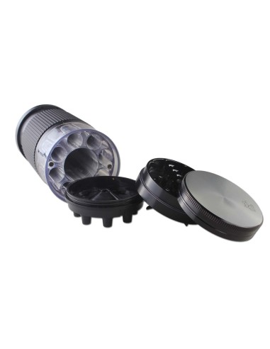 Grinder Black Leaf 4 Part. Smoke Lover 69mm