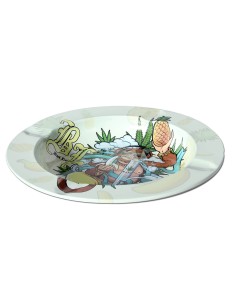 Black Leaf Aschenbecher aus Metall Hanuman 14cm