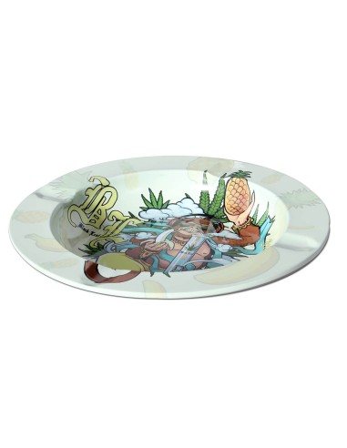 Black Leaf Aschenbecher aus Metall Hanuman 14cm