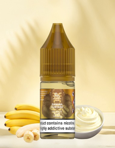 RandM Tornado Banana Custard Eliquid NicSalt 20mg/ml 10ml