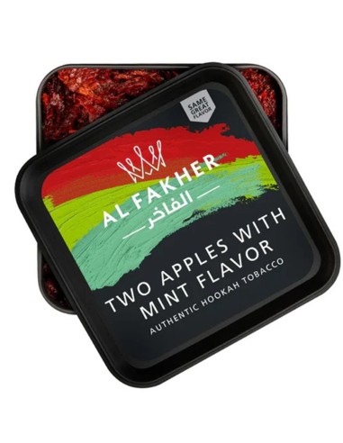 Al Fakher Tabak  Doppel Apfel Minze 200g