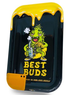 Plateau à Mix Best Buds Dab (avec Carte Grinder Magnétique) 17.5x27.5cm
