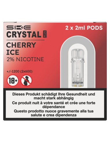 SKE Crystal Plus Pods Cherry Ice 2ml