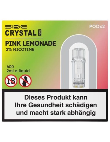 SKE Crystal Plus Pods Pink Lemonade 2ml