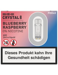 SKE Crystal Plus Pods Blueberry Raspberries 2ml sans nicotine