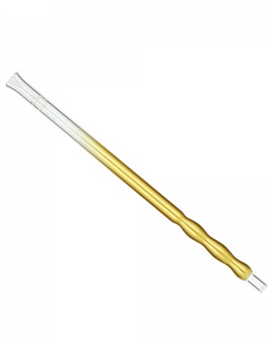 Embout El Badia XL en Verre Dépoli 40cm Gold