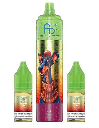 Fumot Doberman Apple Peach Pear 32K Refillable