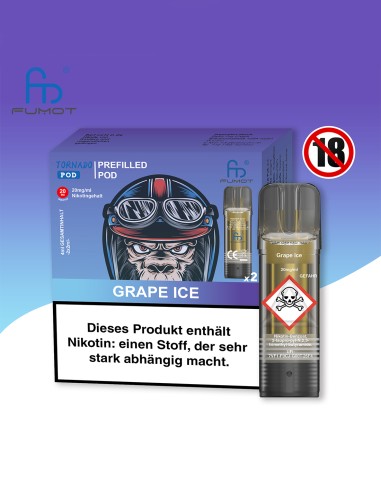 RandM Tornado Grape Ice Pods (2 Stk)