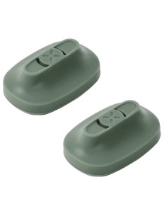 Embout Bombé Pax Sage (2 Pces)