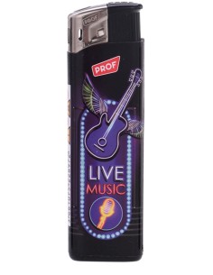 Briquet Électronique Neon Live Music Rechargeable