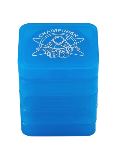 Grinder Plastique Carré Bleu 4...