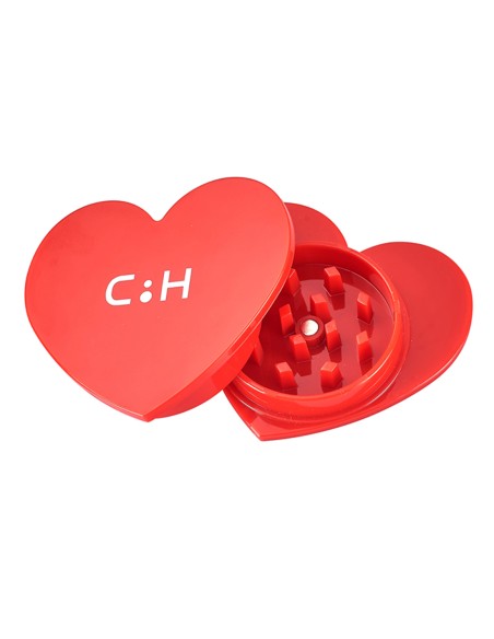 Grinder Plastique Coeur Rose 2 parties 42mm