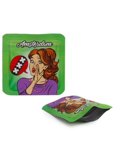 Minigrip Anti-Odeur Amsterdam 64 x64mm Minigrip Anti-Odeur Amsterdam 64 x64mm