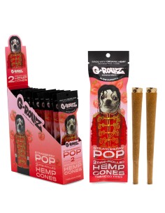 G-Rollz Blunts Strawberry Pop Pré-Roulés (2pces)