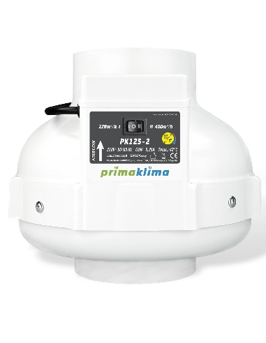 Extracteur Prima Klima 125mm 220-360m3/h