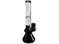 Bong Black Leaf Percolateur Noir