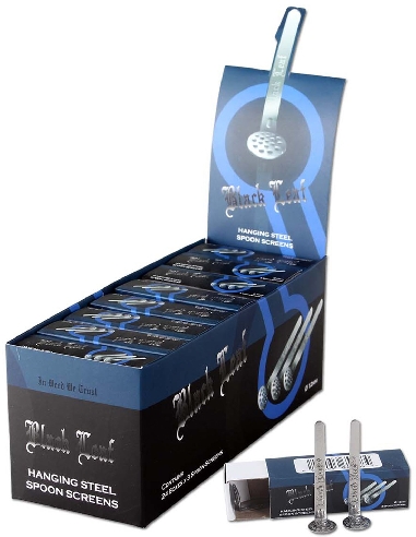 Grilles Spoon Black Leaf 12mm 3pces