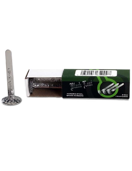 Grilles Spoon Black Leaf 18mm 3Pces