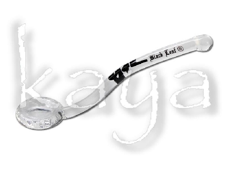 Cuillère en Verre Black Leaf Oil 