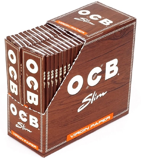 OCB Slim Virgin Paper Unbleached