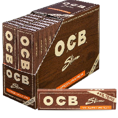 OCB Slim Virgin Paper Unbleached + Filtres