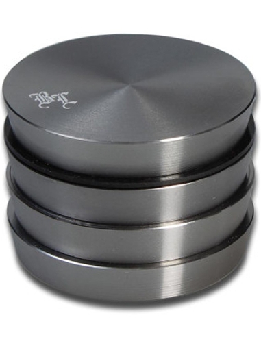 Grinder Black Leaf Stage 4 parties Gris