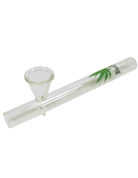 Pipe verre 10 cm Black Leaf