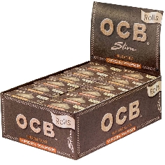 OCB Rolls Virgin Paper Unbleached