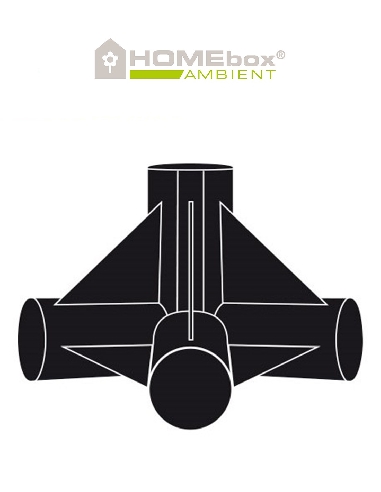 Raccords T pour Homebox Ambient 1pce