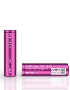 Accu 3000mAh 35A Efest IMR 18650