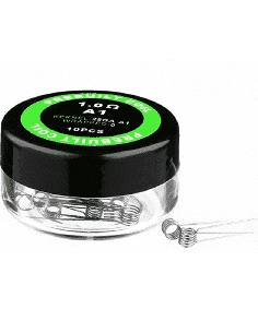 Prebuilt Coil Kanthal 28GA A1 1 Ohm