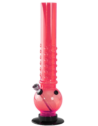 Bong Plastique Grip Rose