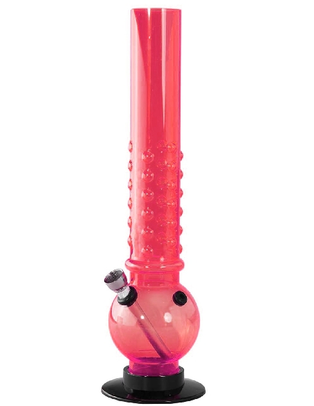 Bong Plastique Grip Rose
