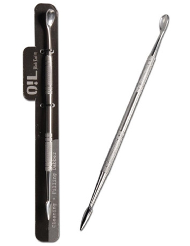 Tige Acier Black Leaf Oil 17cm