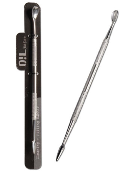 Tige Acier Black Leaf Oil 17cm