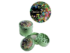 Grinder Mushroom 4 Parties Vert