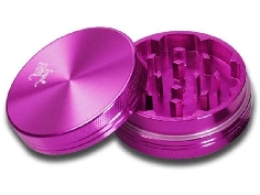 Grinder Black Leaf Violet 40mm