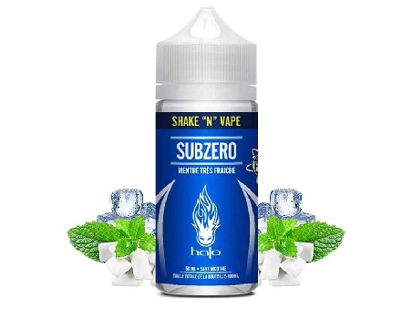 Halo E liquide Subzero Shake N Vape 50ml