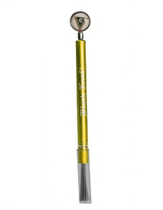 Pinceau en Acier Black Leaf 108mm Gold