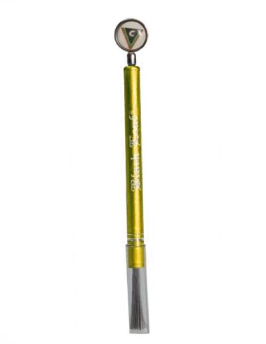 Pinceau en Acier Black Leaf 108mm Gold