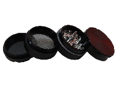 Grinder Grip Métal 4 Parties 55mm Noir