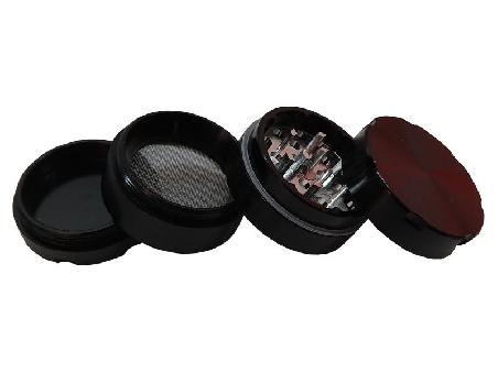 Grinder Grip Métal 4 Parties 55mm Noir