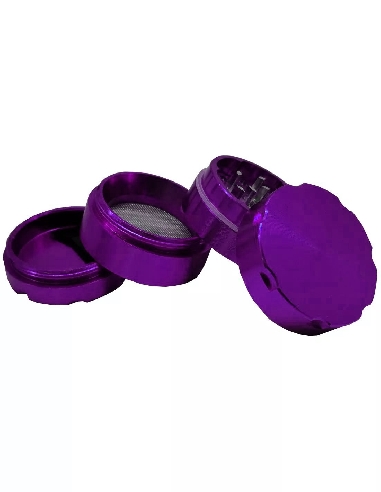 Grinder Grip Métal 4 Parties 40mm Violet