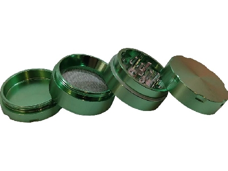 Grinder Grip Métal 4 Parties 55mm Vert