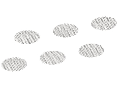 Mighty & Crafty Grilles Set Unité de Refroidissement 6pcs