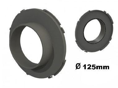 Secret Jardin Flange Plastique 125mm pour DF16