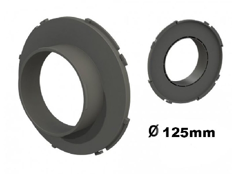 Secret Jardin Flange Plastique 125mm pour DF16