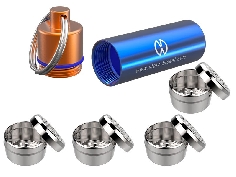 Porte clés Caddy 4 Capsules pour Herbes Storz Bickel