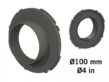 Secret Jardin Flange Plastique 100mm pour DF16