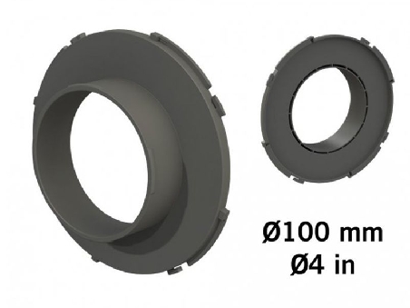 Secret Jardin Flange Plastique 100mm pour DF16